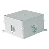 PK5 ,  Puszka natynkowa dławicowana IP 20 ( 125x125x80 mm), biały