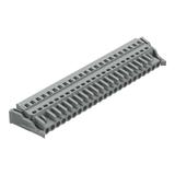 MCS-MIDI Classic gniazdo 23-bieg. szare raster 5 mm /10szt./ WAGO
