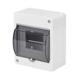 OBUDOWA MINI S5 Z SZYBĄ BIAŁY/DYMNY