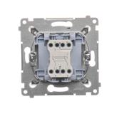 Simon 54 Łącznik krzyżowy 10A 250V szybkozłączka brąz mat DW7.01/46 KONTAKT