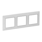 VALIF:RAMKA X3 BIAŁA/CHROM, Legrand