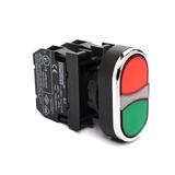 Przycisk podwójny 2NO (czerono zielony)
