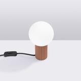 Lampa biurkowa HALO mocca