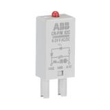 Moduł CR-P/M 62C warystor i LED czerwony, 6-24V AC/DC 1SVR405655R0000 ABB