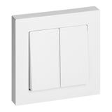 Łącznik podtynkowy świecznikowy Malta, 10A, 250V, WP-2M, biały FMS-101/W ORNO