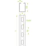 CMT50H100/6 Ceownik montażowy 3,0 mm