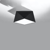 Sollux Plafon HEXA 25 czarny SL.0687