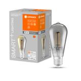 Żarówka LED E27 ST64 6W = 44W 2500K Ciepła 540lm 300° Filament SMART+ WIFI Ściemnialna 4058075609839 LEDVANCE