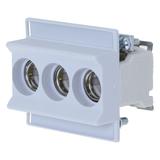 FUSE-BASE D02 3POL DIN HUT Podstawa bezpiecznikowa D02 E18 3P szyna DIN TFRN02C EATON