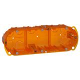 BATIBOX PUSZKA POTRÓJNA DOSTOSWANA DO KAŻDEJ ŚCIANY 50 MM, Legrand