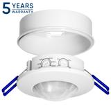 Czujnik ruchu 360° IP20 1200W zasięg max. 8m biały ORNO