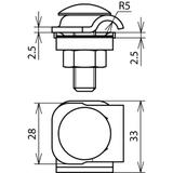 Zacisk uniwersalny mmV do drutu 6-8 mm, Cu