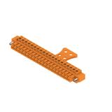 BCZ 3.81/20/180FZE SN OR BX Wtyk PCB (złącze wiązki), 3.81 mm, Liczba biegunów: 20, Przyłącze z jarzmem /50szt./ 1236740000 WEIDMÜLLER