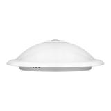 ROVO PC plafon oświetleniowy z czujnikiem ruchu 360st 2x40W E27 IP20 policarbon mleczny CL/2xE27R-2