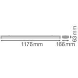 Zestaw do podwieszania LINEAR SURFACE 1200 P 32W 840 white IP44 EM