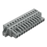 Gniazdo MCS-MIDI Classic 13-biegunowe szare raster 5mm /25szt./ 231-113/031-000 WAGO