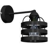 MILAGRO Kinkiet LARS BLACK 1xE27