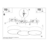 Plafon CIRCLE 3A biały