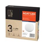 AGAT LED 15W oprawa ogrodowa 1100lm IP54 4000K biała AD-OP-6112WLPM4 ORNO