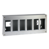 Simon Connect Obudowa natynkowa S500 METAL 6-modułowa 12x K45 kompletna 51000016-036 KONTAKT