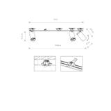 Lampa reflektor MONO SURFACE III 7830 Nowodvorski