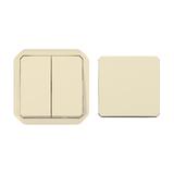NOWE PLEXO - ŁĄCZNIK TYP TRANSFORMER MECHANIZM 10 AX - 250 V PIASKOWY 069809L LEGRAND