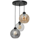 Milagro lampa wisząca Sofia Mix 3xE27 czarny MLP6585
