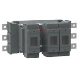 OS250D12LR rozł z bezp 3-bieg bez rączki i wałka, zaciski lewo - prawo