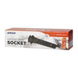 Gniazdo meblowe O6cm wysuwane z blatu z ładowarką USB blokadą i przewodem 1,8m 3x2P+Z (Schuko) cz OR