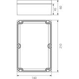 Puszka hermetyczna PHP-210 IP67 62.210 OPATÓWEK