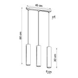 Sollux Lampa wisząca LINO 3L SL.0638
