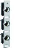 Podstawa bezpiecznikowa D02 3P 35A z pokrywą izolacyjną W27mm L063L HAGER