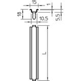 46277 T350 Q GTP, Szyna profilowa