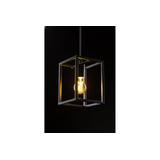 OPRAWA SUFITOWA DIU, 3598, AC220-240V, 50/60Hz, 1*E27, IP20, 15cmX15XMX20cm, POJEDYNCZA, CZARNA