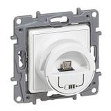 Niloe/Niloe Selection Stacja Ładująca Micro Usb 5V + Usb 5V 2400 Ma Biała 764596 LEGRAND