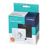 Gniazdo podtynkowe pojedyncze Tuya Smart Wi-Fi białe OR-SH-17205/W ORNO