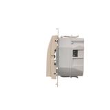 Simon 54 Oprawa oświetleniowa LED 230 V AC 1.1 W białe zimne 5900 K kremowy DOSA.01/41 KONTAKT