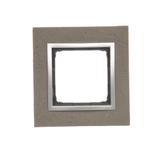 Simon 54 Nature Ramka 1-krotna Nature-Beton MOKRA ROBOTA IP20/IP44* (*IP44-należy zastosować uszczelkę ramki DUN1) DRN1/96 KONTAKT
