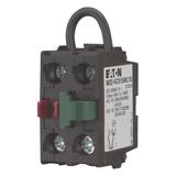 M22-KC01SMC10 Element stykowy z samokontrolą 1Z 1R mocowany do ścianki tylnej 121473 EATON