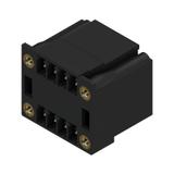 SCD-THR 3.81/08/90F 3.2SN BK BX Wtyki PCB (złącza płyty), 3.81 mm, Liczba biegunów: 8, kąt odejścia: 90° /50szt./ 1974200000 WEIDMÜLLER