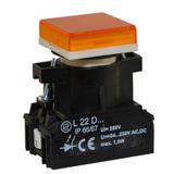 Lampka L22KD/24V-230V żółta W0-LDU1-L22KD G PROMET