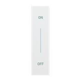 LIVING NOW 'MY HOME' - KLAWISZ Z SYMBOLEM  ON/OFF  - 1 MODUŁ - BIEL, Bticino