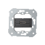 Simon 82 Gniazdo HDMI (V1.4) żeńskie. Podłączenie HDMI kątowe. !Wymagana puszka podtynkowa wielopolowa (nie łączona) 7501094-039 KONTAKT