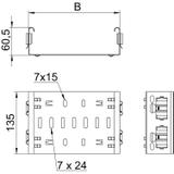 FVM 620 DD, Łącznik kształtek