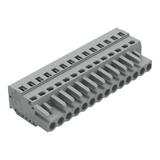 Gniazdo MCS‑MIDI Classic 14‑biegunowe szare raster 5mm 231‑114/026‑000 /25szt./ WAGO