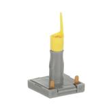 Zespół swietlny LED z cokołem 230 V 1 mA niebieski