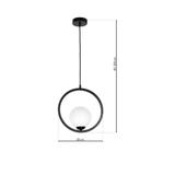 lampa wisząca Boston E14 MLP5593 Milagro