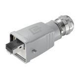 IE-PS-V05M-RJ45-FH Złącze wtykowe sieciowe modułowe, nr katalogowy 1963200000