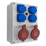 R-BOX 240,  2x32A/5p, 4x250V