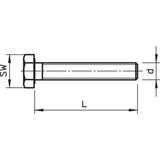 ŚRUBA Z ŁB.SZE.M12X80 MM OC FT